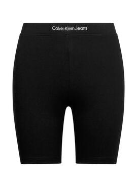 Shorts Calvin Klein Institutional Nero per Donna