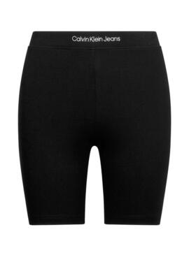 Shorts Calvin Klein Institutional Nero per Donna