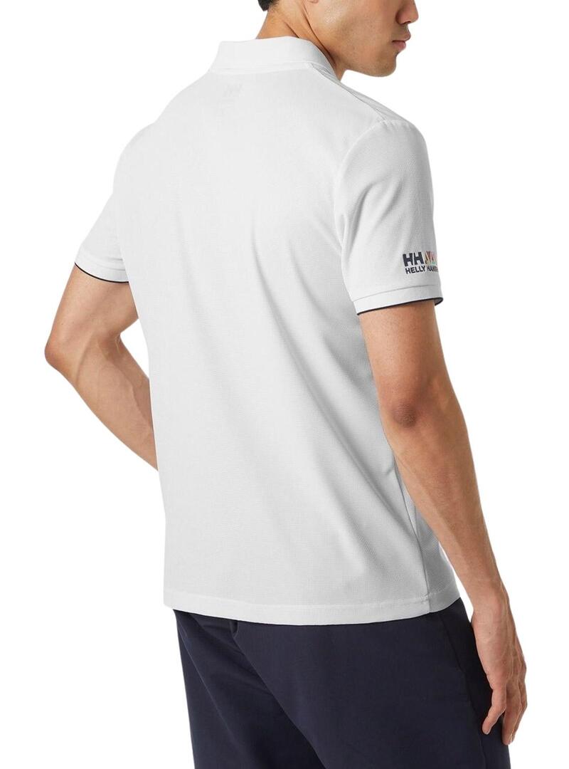 Polo Helly Hansen Ocean Bianco per Uomo