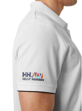 Polo Helly Hansen Ocean Bianco per Uomo