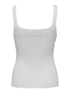 Top Only Lula Bianco per Donna