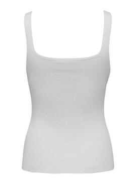 Top Only Lula Bianco per Donna