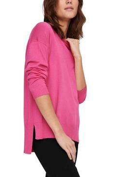 Pullover Only Meddi Rosa per Donna