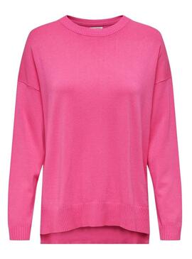 Pullover Only Meddi Rosa per Donna