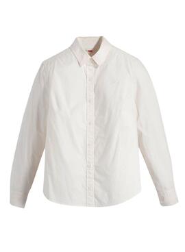 Camicia Levis Classic Bianco per Donna