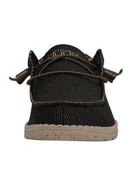 Sneakers Hey Dude Wally Sox Nero per Uomo