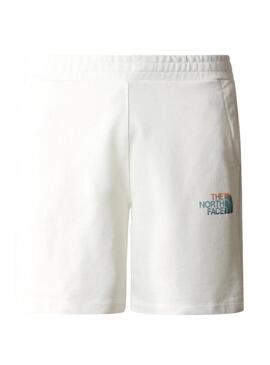 Bermudas The North Face Graphic Bianco per Uomo