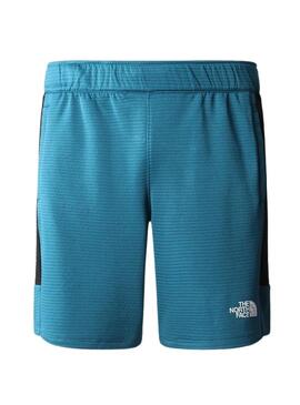 Bermudas The North Face Fleece Blu per Uomo