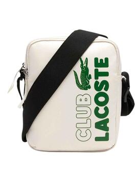 Borsa Lacoste Club Bianco per Uomo