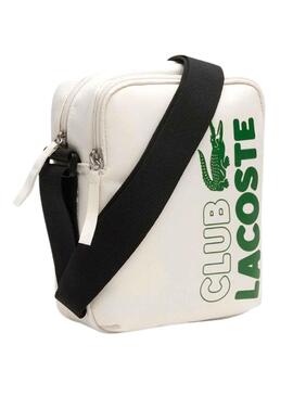 Borsa Lacoste Club Bianco per Uomo