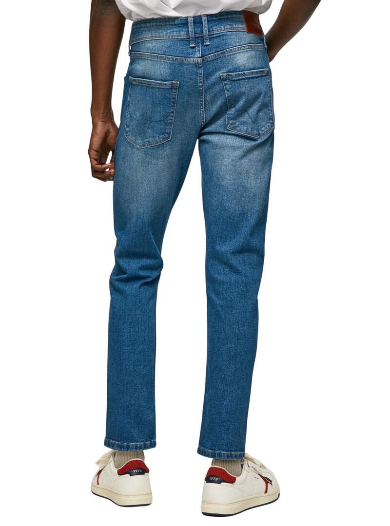 Pantaloni Jeans Pepe Jeans Finsbury Blu Uomo