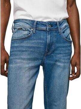 Pantaloni Jeans Pepe Jeans Finsbury Blu Uomo