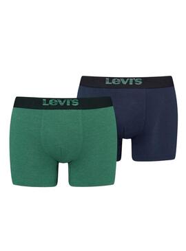Mutande Levis Optical Verde per Uomo