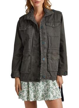 Giubbotto Pepe Jeans Merry Verde per Donna