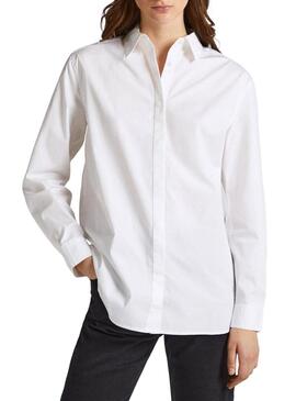 Camicia Pepe Jeans Falana Bianco per Donna