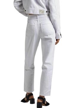 Pantaloni Jeans Pepe Jeans Willow Bianco Donna