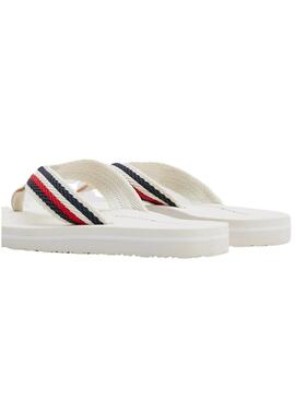 Flip flops Tommy Hilfiger Comfort Bianco per Donna