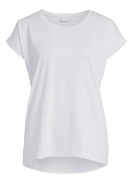 T-Shirt Vila Dreamers Bianco per Donna
