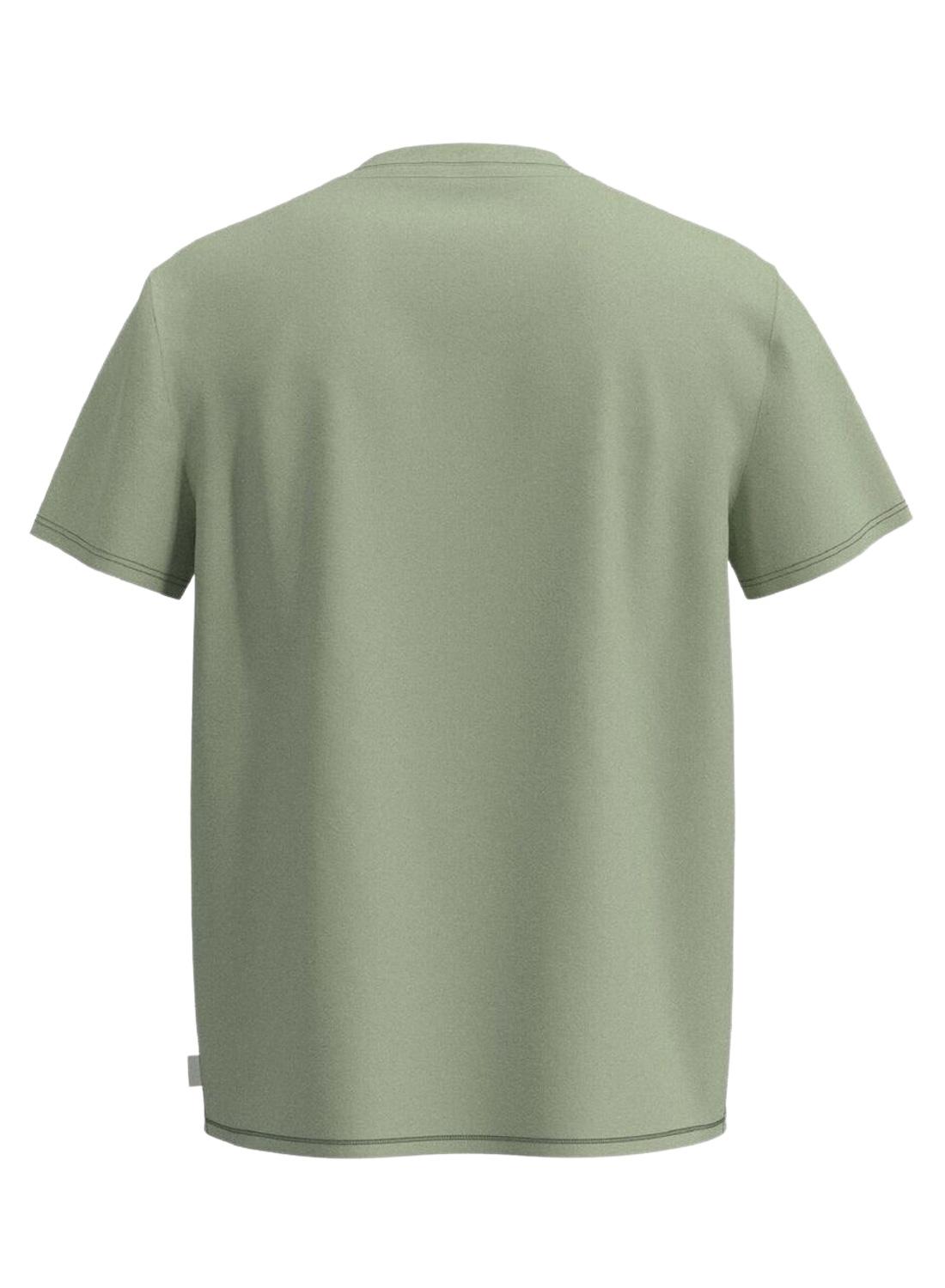 T-Shirt Pepe Jeans Ovingdean Verde per Uomo