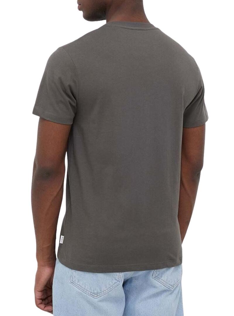 T-Shirt Pepe Jeans Oldwide Grigio per Uomo