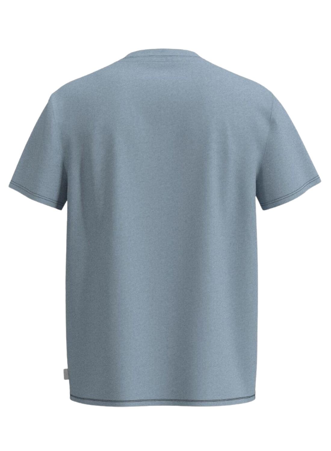 T-Shirt Pepe Jeans Oldwide Blu per Uomo
