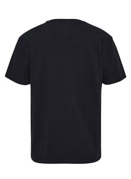 T-Shirt Tommy Jeans TJ Nero per Uomo