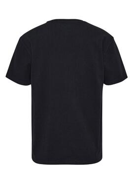 T-Shirt Tommy Jeans TJ Nero per Uomo