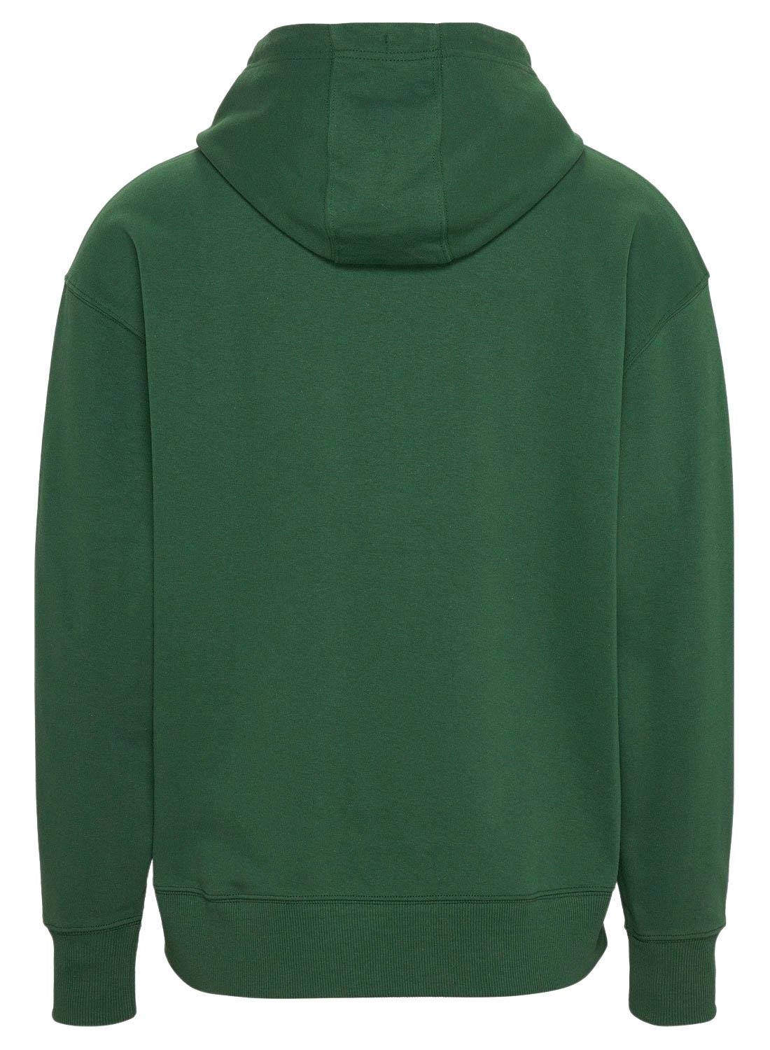 Felpa Tommy Jeans Signature Verde per Uomo