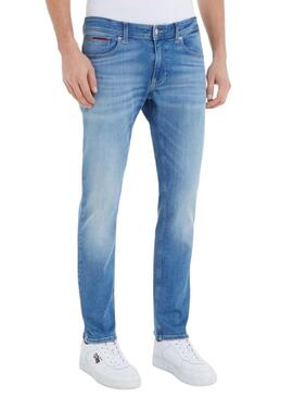 Pantaloni Jeans Tommy Jeans Scanton Blu  Claro