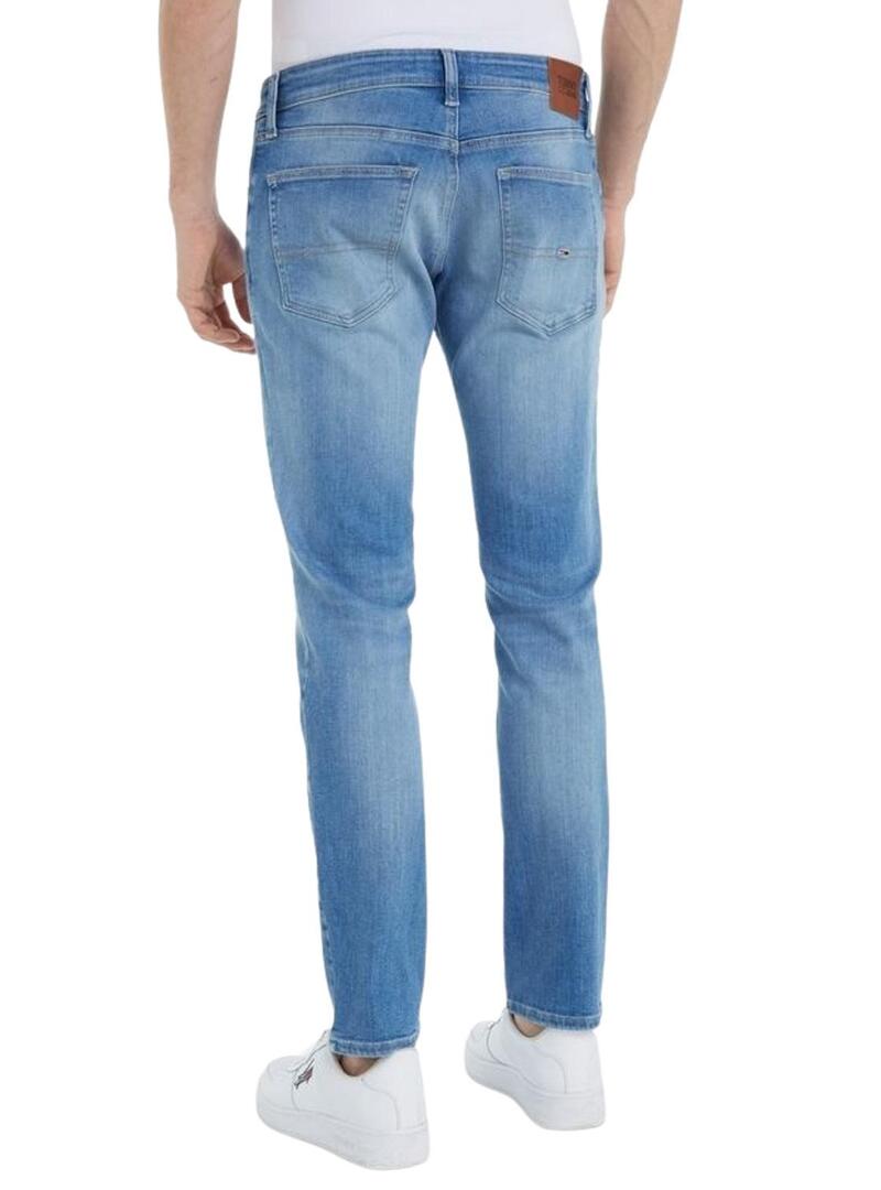 Pantaloni Jeans Tommy Jeans Scanton Blu  Claro