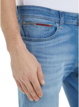 Pantaloni Jeans Tommy Jeans Scanton Blu  Claro