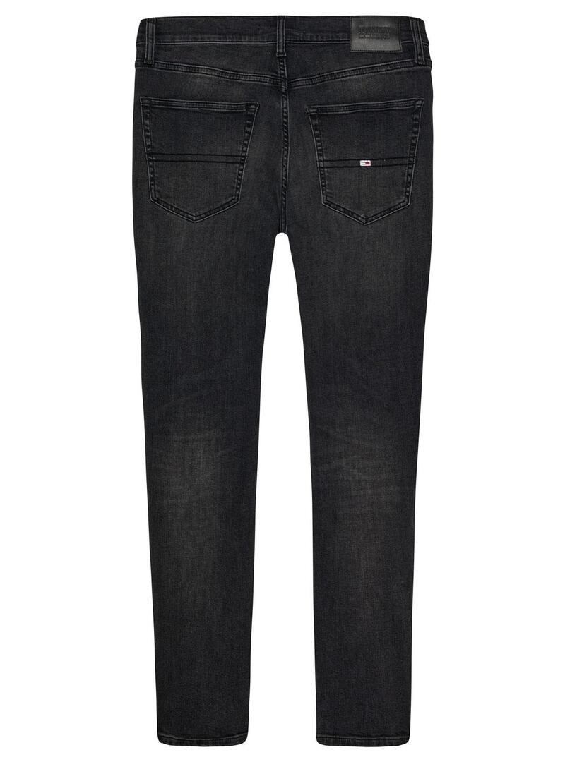 Pantaloni Jeans Tommy Jeans Scanton Nero