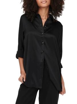 Camicia Only Vittoria Nero per Donna