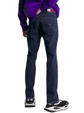 Pantaloni Jeans Tommy Jeans Scanton Blu Navy Uomo