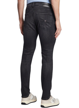 Pantaloni Jeans Tommy Jeans Scanton Slim Nero