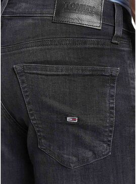 Pantaloni Jeans Tommy Jeans Scanton Slim Nero