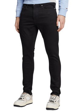 Pantaloni Jeans Tommy Jeans Scanton Nero Uomo