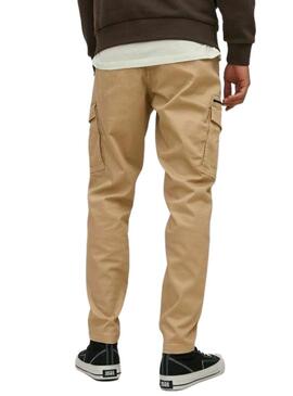 Pantaloni Jack & Jones Stace Beige per Uomo