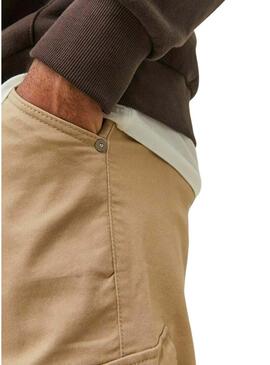 Pantaloni Jack & Jones Stace Beige per Uomo