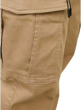 Pantaloni Jack & Jones Stace Beige per Uomo