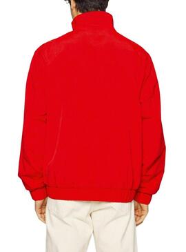 Giacca Tommy Jeans Essential Rosso per Uomo