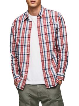 Camicia Pepe Jeans Loick Quadri per Uomo