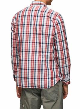 Camicia Pepe Jeans Loick Quadri per Uomo