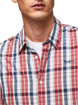 Camicia Pepe Jeans Loick Quadri per Uomo