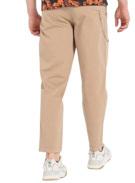 Pantaloni Jack & Jones Bill Freddie Beige Uomo