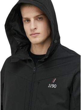 Giacca Jack and Jones Snap Nero per Uomo