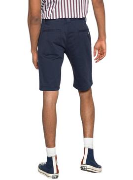 Bermuda Tommy Jeans Scanton Chino Blu Navy Uomo