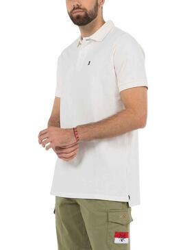 Polo El Pulpo Basic Bianco per Uomo