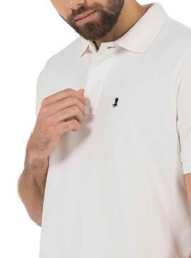 Polo El Pulpo Basic Bianco per Uomo