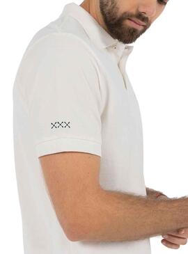 Polo El Pulpo Basic Bianco per Uomo